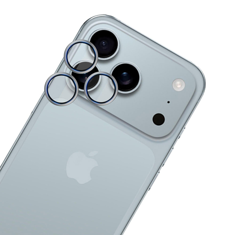 Zaščitna folija za zadnjo kamero 3MK Hardy Protection Pro za Apple iPhone 17 Pro Max / 17 Pro, Kaljeno steklo, Bež