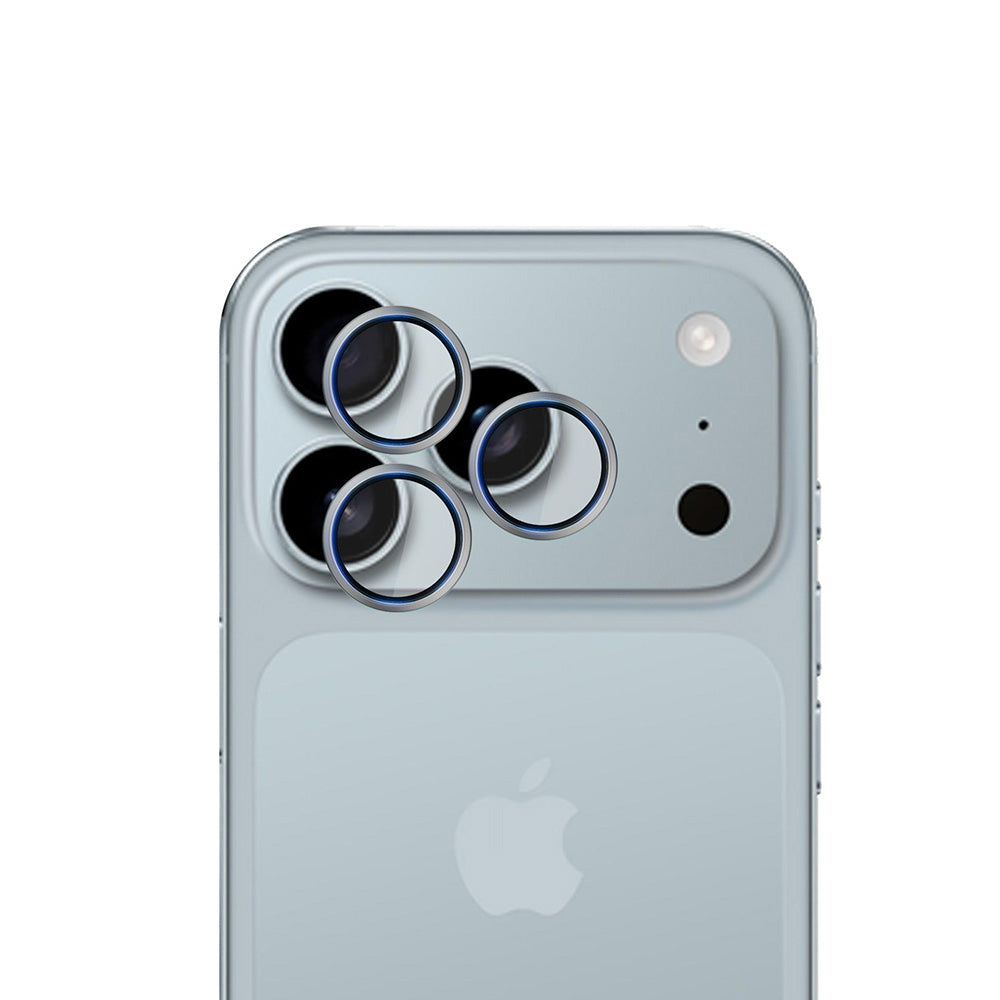 Zaščitna folija za zadnjo kamero 3MK Hardy Protection Pro za Apple iPhone 17 Pro Max / 17 Pro, Kaljeno steklo, Bež