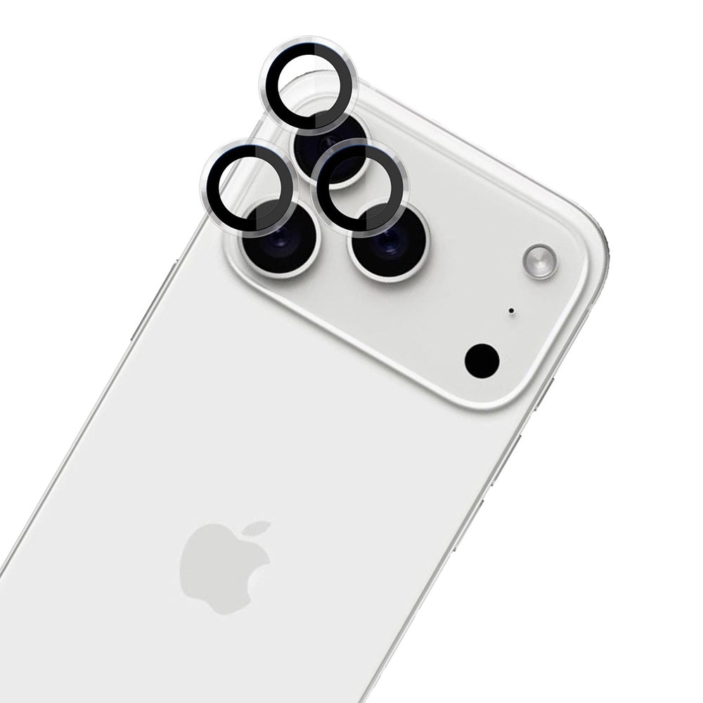 Zaščitna folija za zadnjo kamero 3MK Hardy Protection Pro za Apple iPhone 17 Pro Max / 17 Pro, Kaljeno steklo, Prozorno