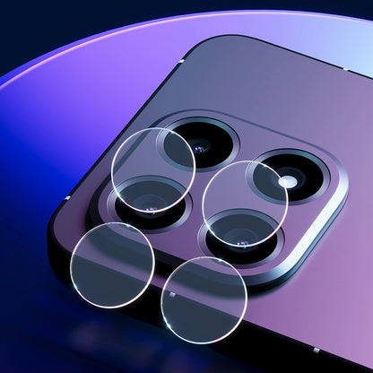 Zaščitna folija za zadnjo kamero 3MK Protection za Motorola Edge 70, Kaljeno steklo, Set 4 kosi, Prozorna