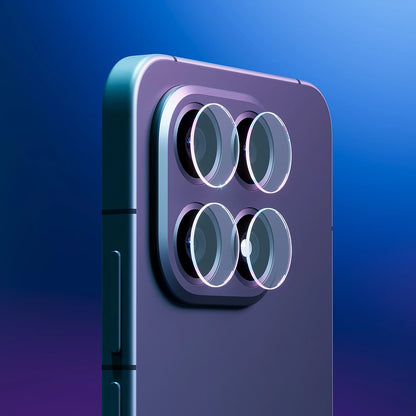 Zaščitna folija za zadnjo kamero 3MK Protection za Motorola Edge 70, Kaljeno steklo, Set 4 kosi, Prozorna