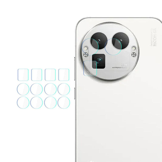 Zaščitna folija za zadnjo kamero 3MK Protection za Realme GT 8 Pro, Kaljeno steklo, Set 4 kosi, Prozorna