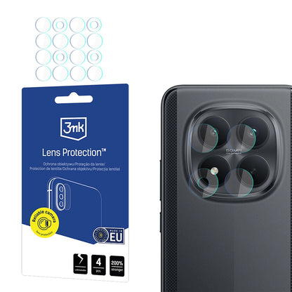 Zaščitna folija za zadnjo kamero 3MK Protection za Xiaomi Poco M8 Pro, kaljeno steklo, komplet 4 kosi, prozorna