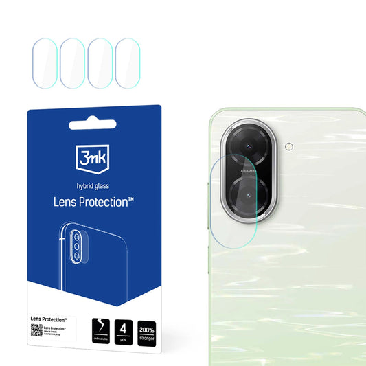 Zaščitna folija za zadnjo kamero 3MK Protection za Xiaomi Redmi A5 4G, prožno steklo, komplet 4 kosi, prozorna