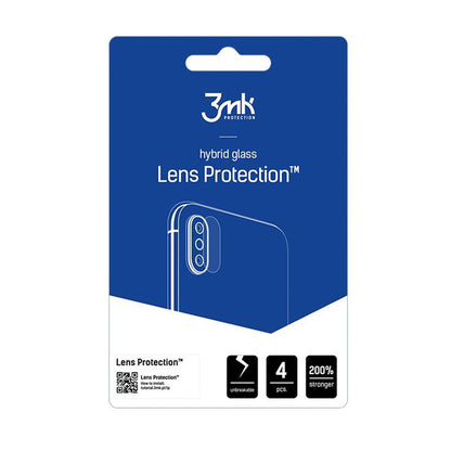 Zaščitna folija za zadnjo kamero 3MK Protection za Xiaomi Redmi Note 15 Pro 5G, Fleksibilno steklo, Set 4 kosi, Prozorna