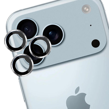 Zaščitna folija za zadnjo kamero 3MK Protection Pro za Apple iPhone 17 Pro Max / 17 Pro, Kaljeno steklo, Srebrna