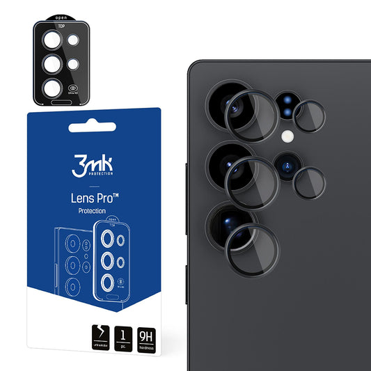Zaščitna folija za zadnjo kamero 3MK Protection Pro za Samsung Galaxy S25 Ultra S938, kaljeno steklo, prozorna