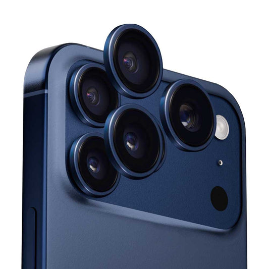 Zaščitna folija za zadnjo kamero Anank AR za Apple iPhone 17 Pro Max / 17 Pro, Kaljeno steklo, Modra