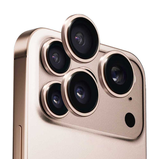 Zaščitna folija za zadnjo kamero Anank AR za Apple iPhone 17 Pro Max / 17 Pro, Kaljeno steklo, Zlata
