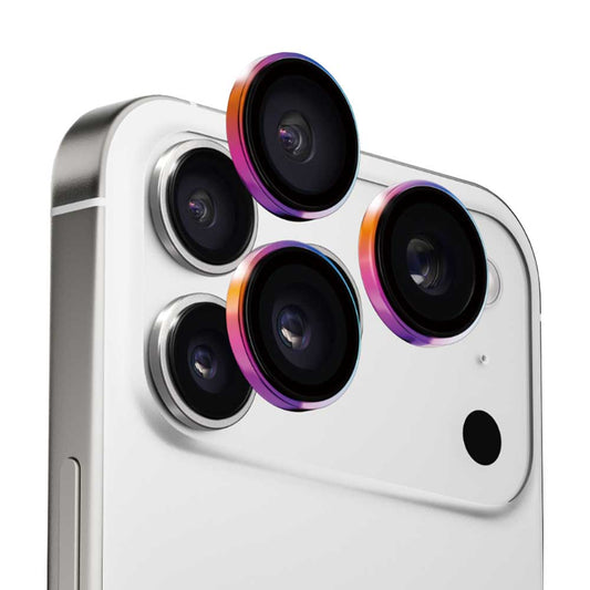 Zaščitna folija za zadnjo kamero Anank AR za Apple iPhone 17 Pro Max / 17 Pro, Kaljeno steklo, Večbarvno