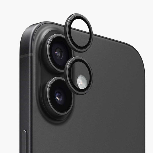 Zaščitna folija za zadnjo kamero Anank AR za Apple iPhone 17, Kaljeno steklo, Črna