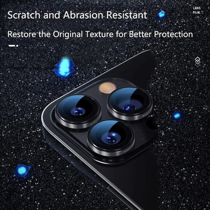 Zaščitna folija za zadnjo kamero Blueo 99 Anti-Reflektivna HD za Apple iPhone 16 Pro Max / 16 Pro, kaljeno steklo, srebrna