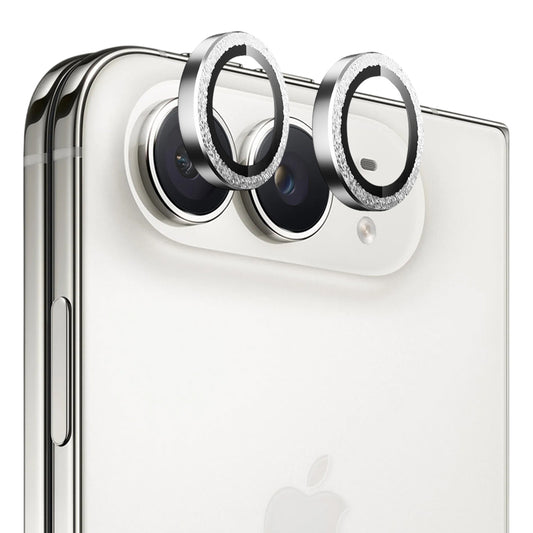 Zaščitna folija za zadnjo kamero Blueo Diamond za Apple iPhone Duo, kaljeno steklo, srebrna