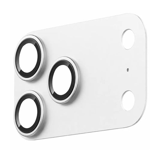 Zaščitno steklo za zadnjo kamero Blueo Integrated Metal za Apple iPhone 17 Pro, kaljeno steklo, srebrno