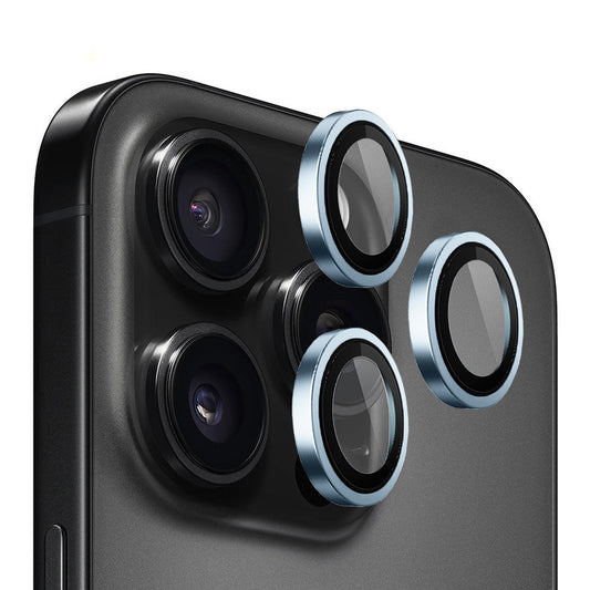 Zaščitna folija za zadnjo kamero Blueo Metal Frame za Apple iPhone 13 Pro Max / 13 Pro, kaljeno steklo, modra