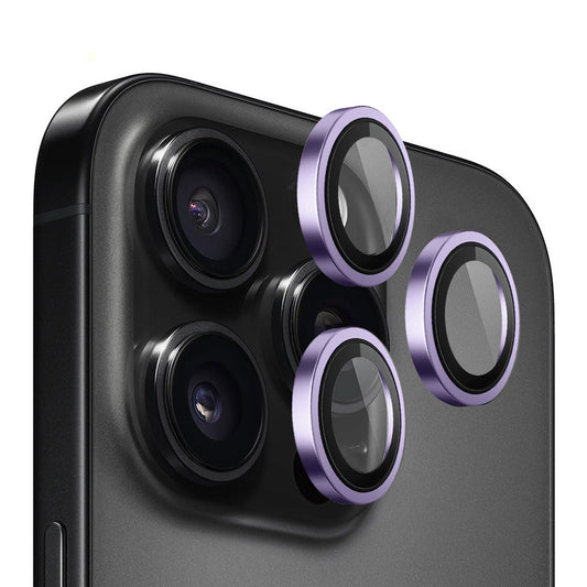 Zaščitna folija za zadnjo kamero Blueo Metal Frame za Apple iPhone 14 Pro Max / 14 Pro, kaljeno steklo, vijolična