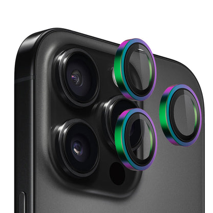 Zaščitna folija za zadnjo kamero Blueo Metal Frame za Apple iPhone 14 Pro Max / 14 Pro, kaljeno steklo, večbarvno