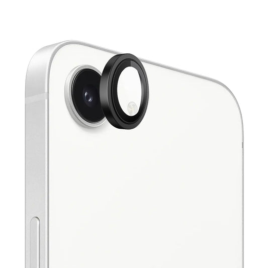 Zaščitna folija za zadnjo kamero Blueo Metal Frame za Apple iPhone 17e / 16e, kaljeno steklo, črna