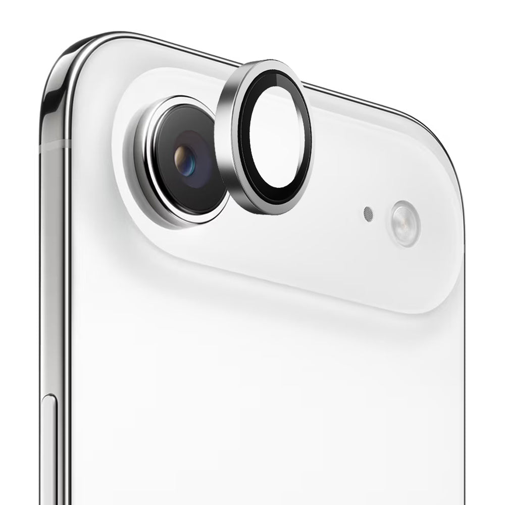 Zaščitna folija za zadnjo kamero Blueo Metal Frame za Apple iPhone 17 Air, Kaljeno steklo, Srebrna