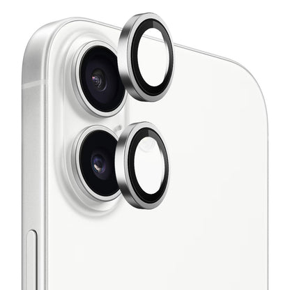Zaščitna folija za zadnjo kamero Blueo Metal Frame za Apple iPhone 17, Kaljeno steklo, Srebrna