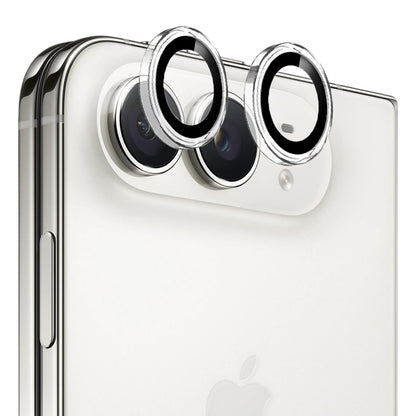 Zaščitna folija za zadnjo kamero Blueo Metal Frame za Apple iPhone Duo, kaljeno steklo, prozorna