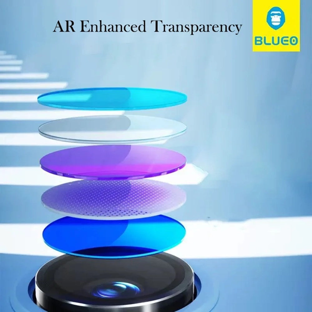 Blueo Rear Camera Protection Film for Samsung Galaxy S26 Plus S947 / S26, Tempered Glass, Silver