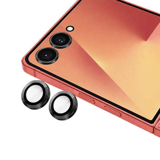 Zaščitna folija za zadnjo kamero Blueo za Samsung Galaxy Z Flip8 F776, kaljeno steklo, črna