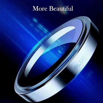 Zaščitna folija za zadnjo kamero Blueo Sapphire Crystal za Apple iPhone 16 Pro Max / 16 Pro, kaljeno steklo, večbarvno