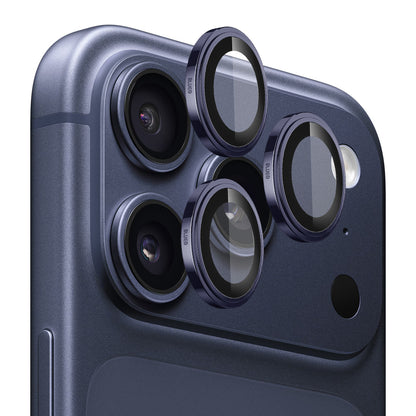 Zaščitna folija za zadnjo kamero Blueo Sapphire Crystal za Apple iPhone 17 Pro Max / 17 Pro, Kaljeno steklo, Modra