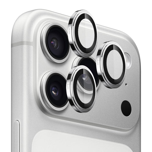Zaščitna folija za zadnjo kamero Blueo Sapphire Crystal za Apple iPhone 17 Pro Max / 17 Pro, Kaljeno steklo, Srebrna