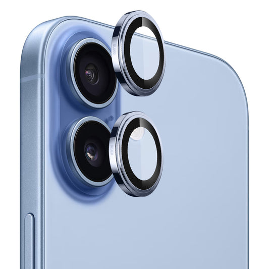 Zaščitna folija za zadnjo kamero Blueo Sapphire Crystal za Apple iPhone 17, Kaljeno steklo, Modra
