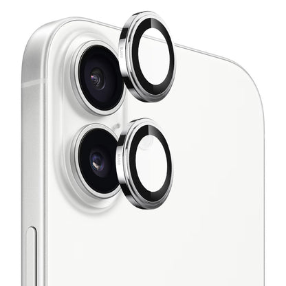 Zaščitna folija za zadnjo kamero Blueo Sapphire Crystal za Apple iPhone 17, Kaljeno steklo, Srebrna