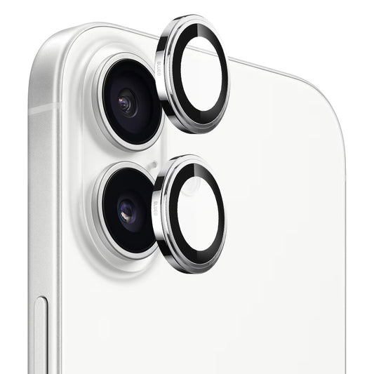 Zaščitna folija za zadnjo kamero Blueo Sapphire Crystal za Apple iPhone 17, Kaljeno steklo, Srebrna