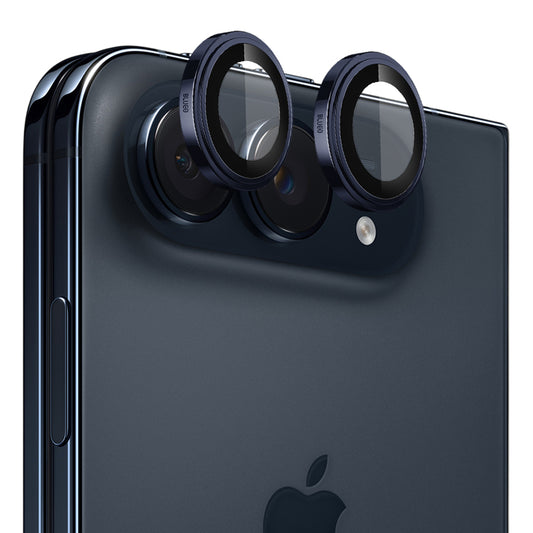 Zaščitna folija za zadnjo kamero Blueo Sapphire Crystal za Apple iPhone Duo, kaljeno steklo, modra
