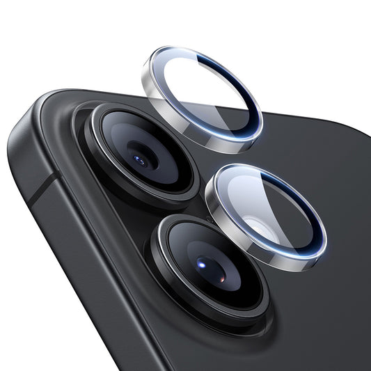 Zaščitna folija za zadnjo kamero ESR Armorite za Apple iPhone 17 / 16 Plus / 16, Kaljeno steklo, Prozorno