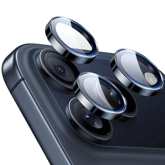 Zaščitna folija za zadnjo kamero ESR Armorite za Apple iPhone 17 Pro Max / 17 Pro / 16 Pro Max / 16 Pro, Kaljeno steklo, Modra