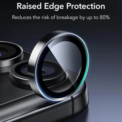 Zaščitna folija za zadnjo kamero ESR Armorite za Apple iPhone 18 Pro / 18 Pro max, kaljeno steklo, črna