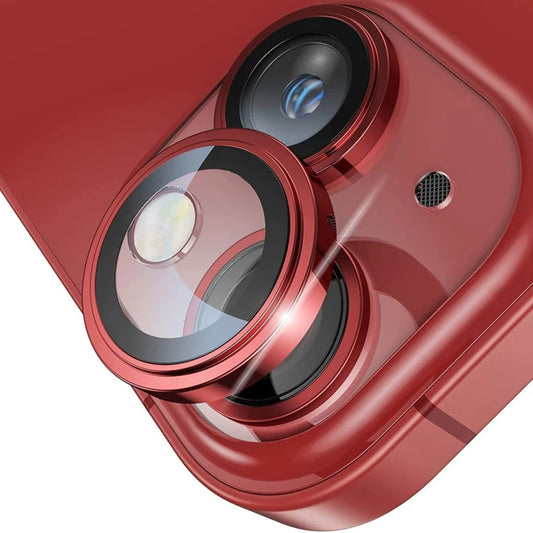 Zaščitna folija za zadnjo kamero Lito S+ za Apple iPhone 14, kaljeno steklo, rdeča