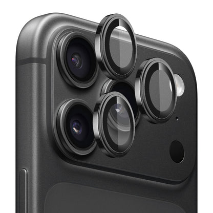 Zaščitna folija za zadnjo kamero Lito S+ za Apple iPhone 18 Pro / 18 Pro Max, kaljeno steklo, črna