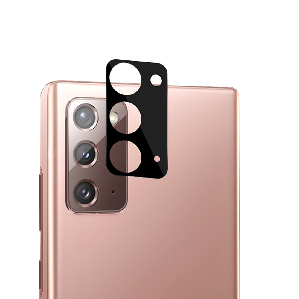 Zaščitna folija za zadnjo kamero Lito S+ za Samsung Galaxy Note 20 5G N981 / Note 20 N980, Kaljeno steklo, Črna