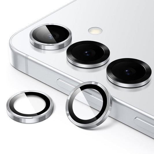 Zaščitna folija za zadnjo kamero Lito S+ za Samsung Galaxy S26 Plus / S26, Kaljeno steklo, Srebrna