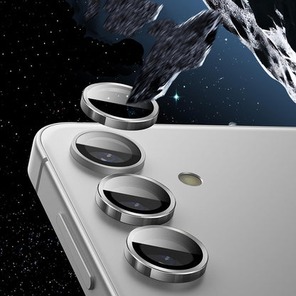 Zaščitna folija za zadnjo kamero Lito S+ za Samsung Galaxy S26 Plus / S26, Kaljeno steklo, Črna