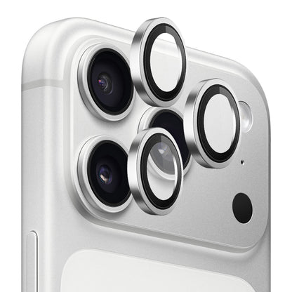 Zaščitna folija za zadnjo kamero Lito Titanium AR za Apple iPhone 18 Pro / 18 Pro Max, kaljeno steklo, srebrna