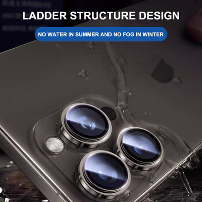 Zaščitna folija za zadnjo kamero Lito Titanium AR za Apple iPhone 18 Pro / 18 Pro Max, kaljeno steklo, srebrna