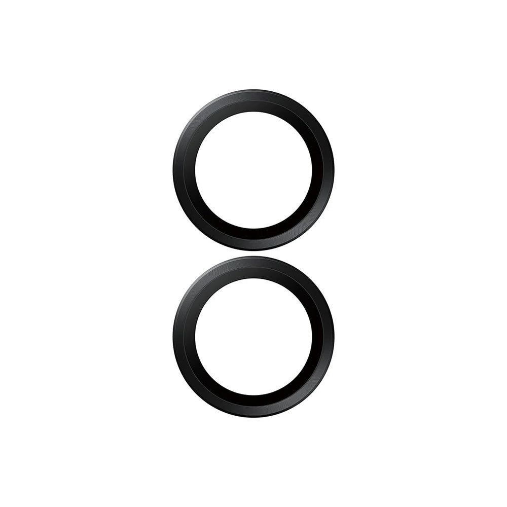 Zaščitna folija za zadnjo kamero PanzerGlass Hoops za Apple iPhone 17 / 16 Plus / 16, Kaljeno steklo, Črna