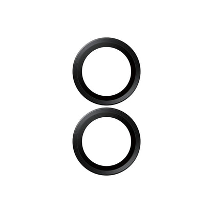 Zaščitna folija za zadnjo kamero PanzerGlass Hoops za Apple iPhone 17 / 16 Plus / 16, Kaljeno steklo, Črna