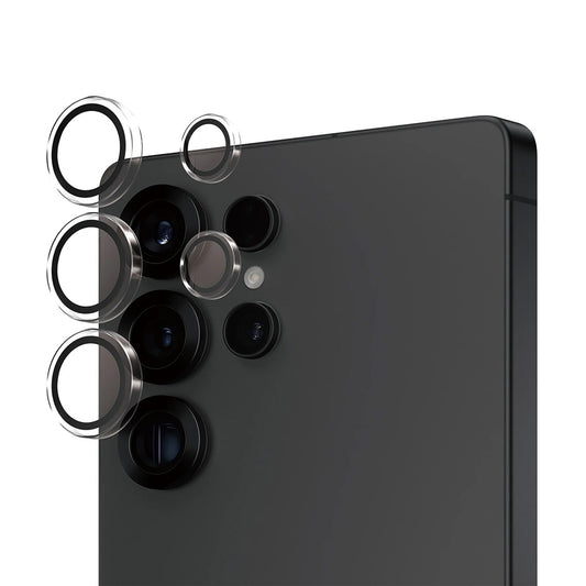 Zaščitna folija za zadnjo kamero PanzerGlass Hoops za Samsung Galaxy S25 Ultra S938, Kaljeno steklo, Prozorno