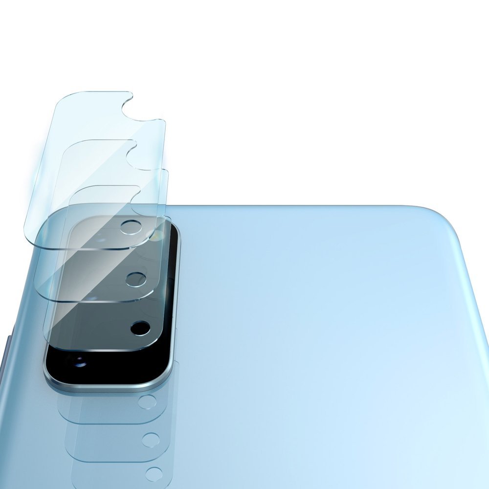 Zaščitna folija za zadnjo kamero Ringke IDGL za Samsung Galaxy S20 5G G981 / S20 G980, Kaljeno steklo, Set 3 kosi, Prozorna
