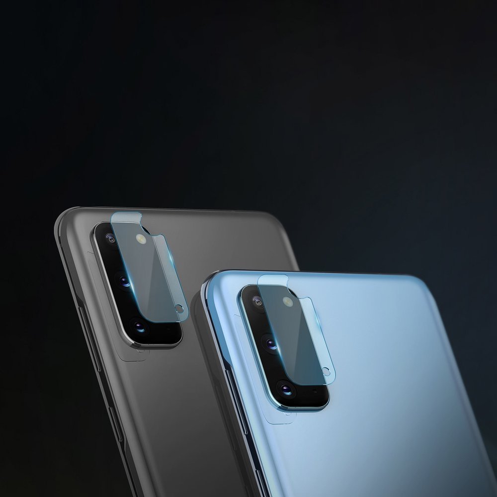 Zaščitna folija za zadnjo kamero Ringke IDGL za Samsung Galaxy S20 5G G981 / S20 G980, Kaljeno steklo, Set 3 kosi, Prozorna