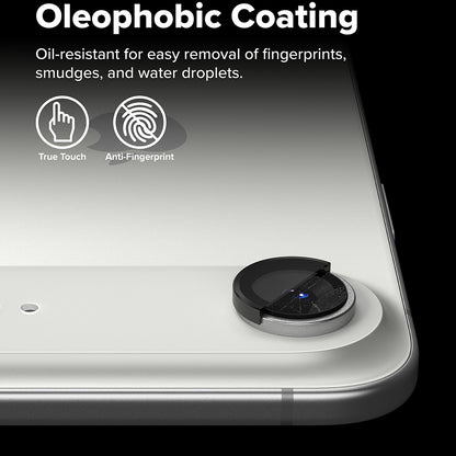Zaščitna folija Ringke za zadnjo kamero Apple iPhone 17 Air, Kaljeno steklo, Črna